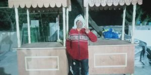 Wooden Display Counter