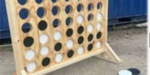 Wooden Giant Connect Four Game