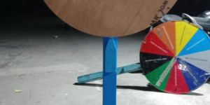 Wooden Spin The Wheel Game