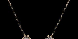 Intricate Gold and Diamond Work Mangalsutra