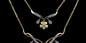 Large Patterned Diamond Mangalsutra