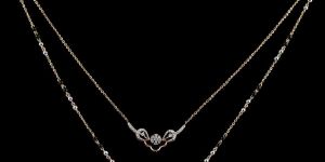 Ornate Traditional Diamond Mangalsutra