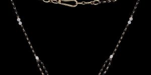 Traditional Large Diamond Mangalsutra