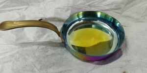 Polished Stainless Steel Frying Pan