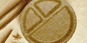 8 Inch 3 Compartment Biodegradable Dinner Plate