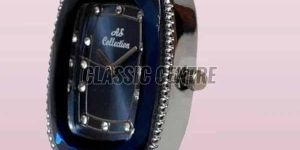 Silver Stainless Steel Women Analog Watch