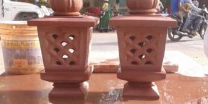 Outdoor Sandstone Lamp