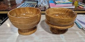 Wooden Handicrafts Bowl