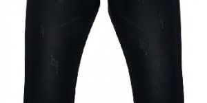 Mens Black Denim Jeans