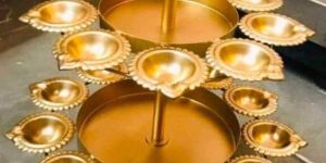 Brass Diya Stand