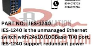 ORING IES-1240 Industrial 24-port unmanaged Ethernet switch