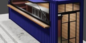 Portable Shop Display Cabin