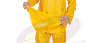 Yellow PVC Raincoat