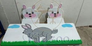 Wooden Kids Study Table and Chair