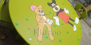 Wooden Play School Activity Table