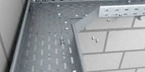 Perforated L Bend Cable Tray