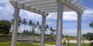 White Granite Pergola
