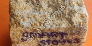 Yellow Hand Cut Cobbles Stone