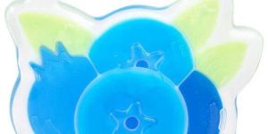 Multi-Textured Soft Silicone Teether Blue