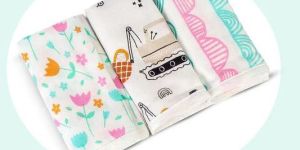 Super Soft 100% Cotton Napkins for New Babies