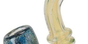 Artistic S -Shaped Sherlock Pipe in Blue