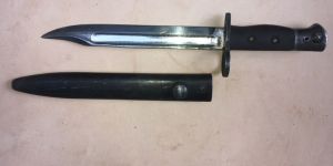 Jungle Carbine Bayonet W/ Scabbard