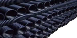 50 Mm Black Double Wall Corrugated Pipe