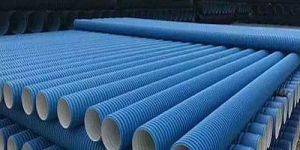 75 Mm Blue Double Wall Corrugated Sewerage Pipe