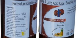 potassium citrate citric acid syrup