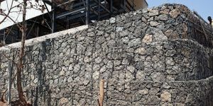 Gabion Industrial Land Wall