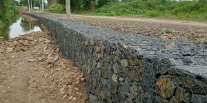 Road Side Gabion Wall