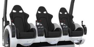 Vr 3 Seater Gaming Machine