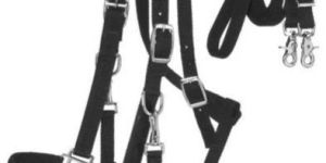 Premium Quality Nylon Black Bridle