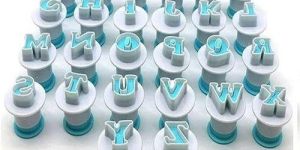 Upper&lower Case Letters Fondant Pastry Making Sugarcraft Cake Decorating