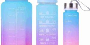 Water Bottle 3 Pcs Set 2000ML, 900ML, 300ML