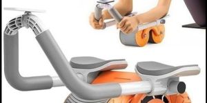 Workout Roller, ABS Workout Equipment Automatic Rebound Wheel, Home Gym