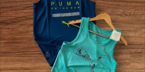 Mens Replica Puma Dry Fit Sports Vest