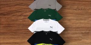 Mens Replica Puma Round Neck T-shirt