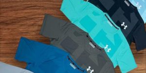 Mens Replica Under Armour Round Neck T-shirt