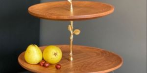Wooden Cake Stand