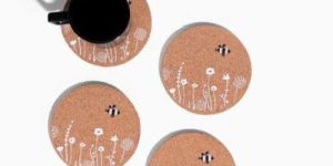 WILDFLOWERS COASTERS (SET OF 4)