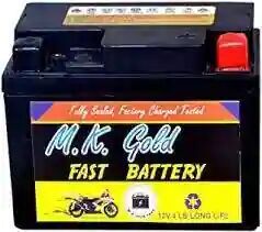 MK Gold Fast Two Wheeler Battery