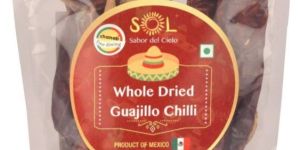 Sol Whole Dried Guajillo Red Chillies with Stem (60g)