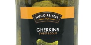 Sweet & Sour Pickled Gherkins