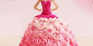 the Barbie Doll Cake