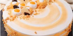 Yummy & Creamy Butterscotch Cake