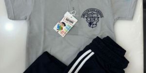 Oxford Cotton School Uniform T-Shirt and Lower Set