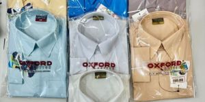 Oxford Cotton School Uniform Multicolor Plain Shirt