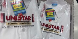 Unistar School Uniform Plain White Shirt