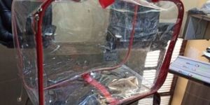 Transparent Garment Cover